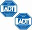 Picture of ADT Security Alarm Decals / Stickers