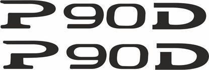 Picture of Tesla P90D Decals /Stickers