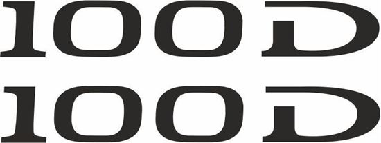 Picture of Tesla 100D Decals /Stickers