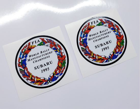 Picture of Subaru FIA Decals  / Stickers 1995 - 1996 - 1997