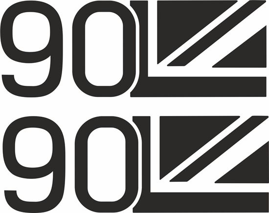 Picture of Defender 90 Decals / Stickers