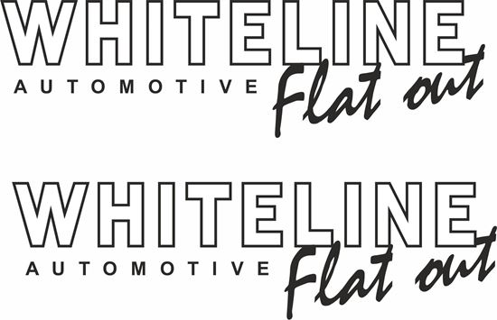 Picture of Whiteline Automotive Decals / Stickers