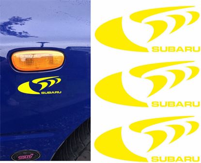 Picture of Subaru Impreza 555 Decals / Stickers