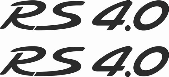 Picture of RS 4.0 Decals / Stickers
