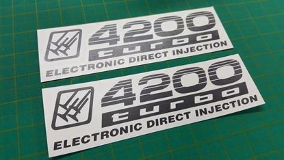 Picture of 100 series 4200 Turbo replacement side Decals / Stickers