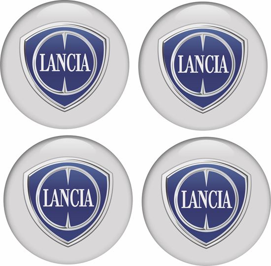 Picture of Lancia Wheel centre Gel Badges