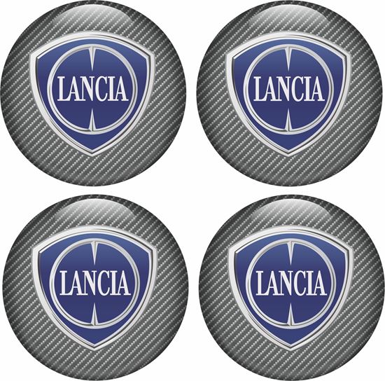 Picture of Lancia Wheel centre Gel Badges