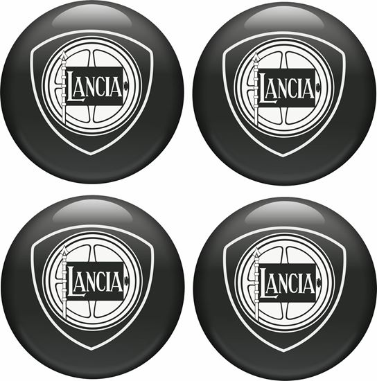 Picture of Lancia Wheel centre Gel Badges