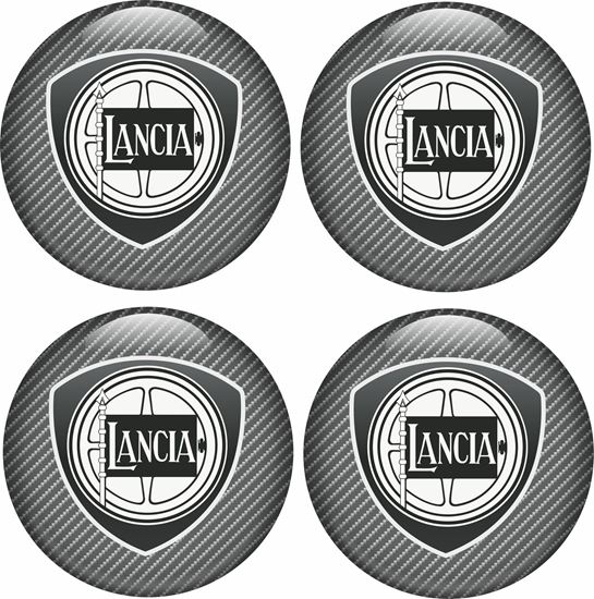 Picture of Lancia Wheel centre Gel Badges