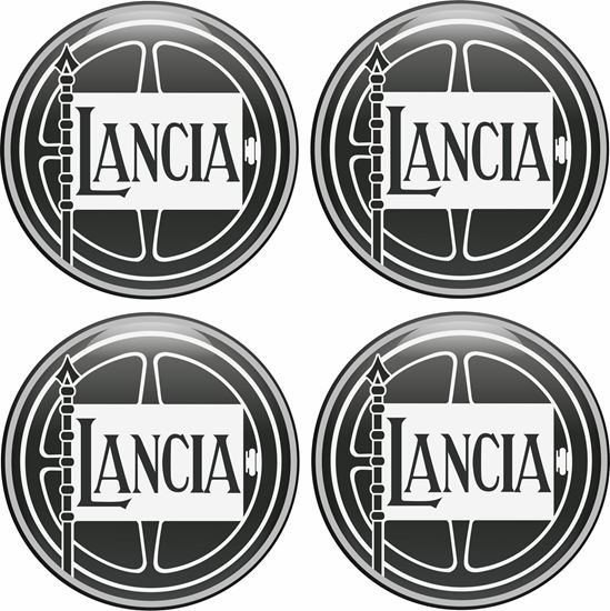 Picture of Lancia Wheel centre Gel Badges