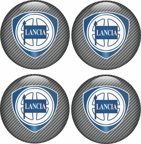 Picture of Lancia Wheel centre Gel Badges