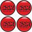 Picture of SSR Wheel centre Gel Badges