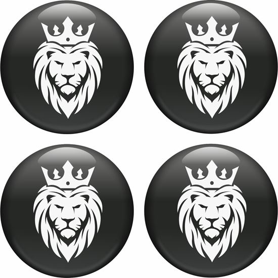 Picture of Lion Wheel centre Gel Badges