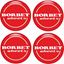 Picture of Borbet Wheel centre Gel Badges