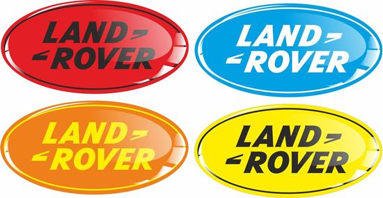 Picture of Land Rover CUSTOM COLOUR Gel Badge overlays
