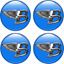 Picture of Bentley Wheel centre Gel Badges