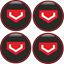 Picture of Vossen Wheel Centre Gel Badges