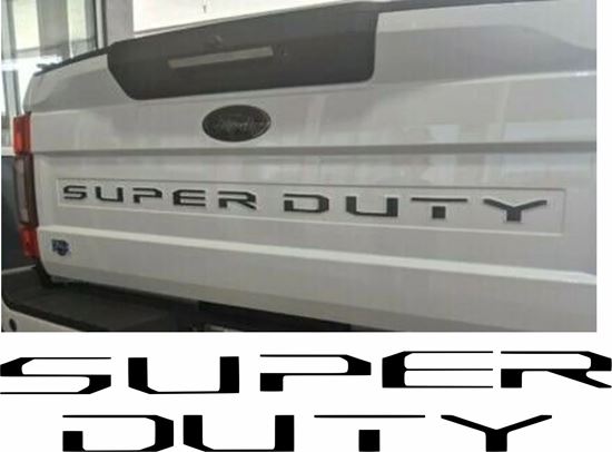 Picture of Ford  Super Duty 2017 -2023 rear bed overlay Decal / Sticker