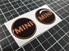 Picture of MINI R55 R56 R57 rear and Bonnet Badge Gel overlays