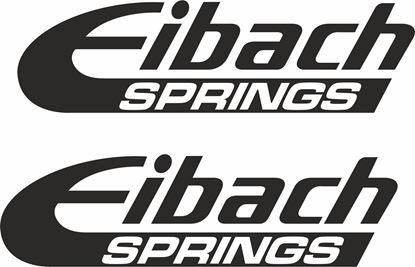 Picture of Eibach Springs  Decals / Stickers