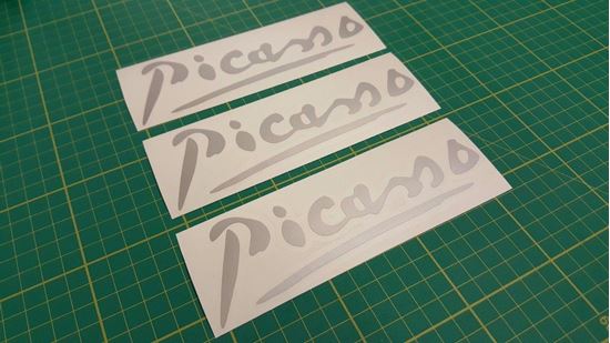 Picture of Citroen Picasso Xsara replacement side Decals / Stickers