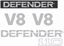Picture of Land Rover Defender 110 V8 replacement Decals / Stickers