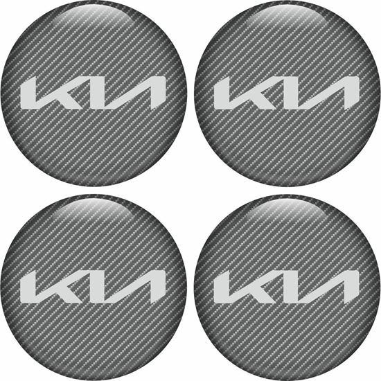 Picture of kia Wheel centre Gel Badges