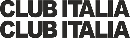 Picture of Club Italia Decals / Stickers