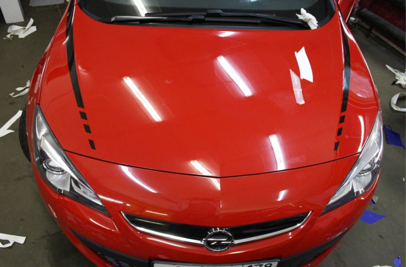 Zen Graphics Vauxhall Astra J GTC side Stripes / Stickers