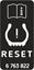 Picture of Tyre Pressure Reset Warning  replacement Decal / Sticker