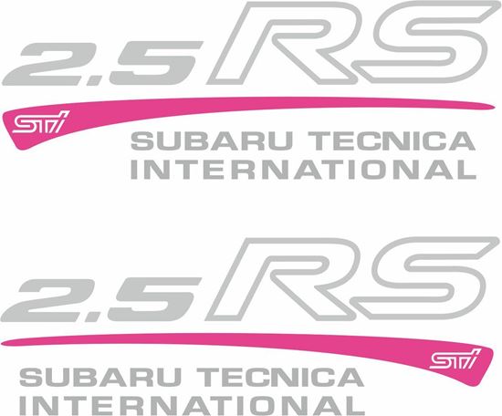 Picture of Impreza 2.5 RS Decals / Stickers