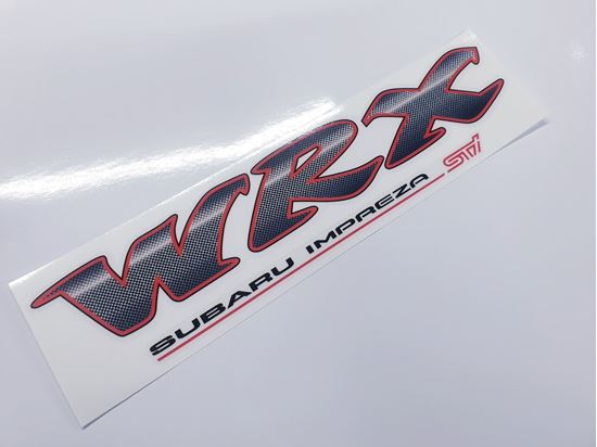 Picture of Subaru Impreza STi rear Hatch Decal / Sticker