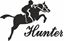Picture of Range Rover Classic  Hunter replacement rear Decal / Sticker