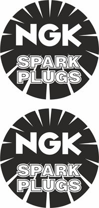 Picture of NGK Spark Plugs Decals / Stickers