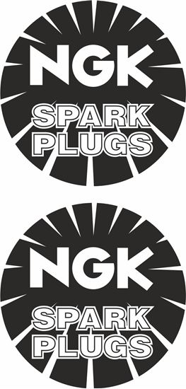 Picture of NGK Spark Plugs Decals / Stickers