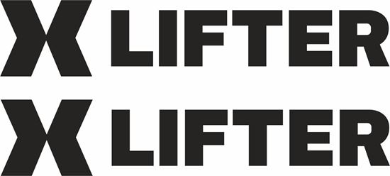 Picture of X Lifter Decals / Stickers