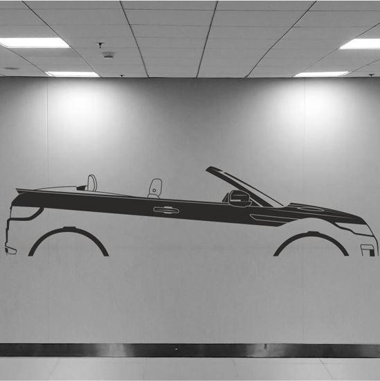 Picture of Range Rover Evoque Convertible Wall Art sticker