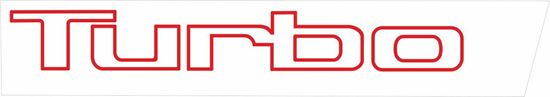 Picture of MG Montego Turbo replacement Bonnet Decal / Sticker