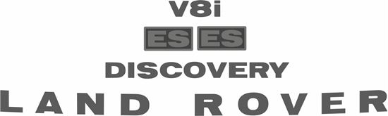 Picture of Land Rover Discovery 1 ES 3.9 V8  replacement Decals / Stickers