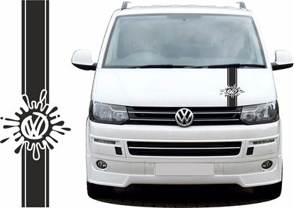 Picture of Transporter T4 / T5  /T6 Bonnet Stripe  / Sticker