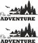 Picture of On an Adventure Decals  / Stickers