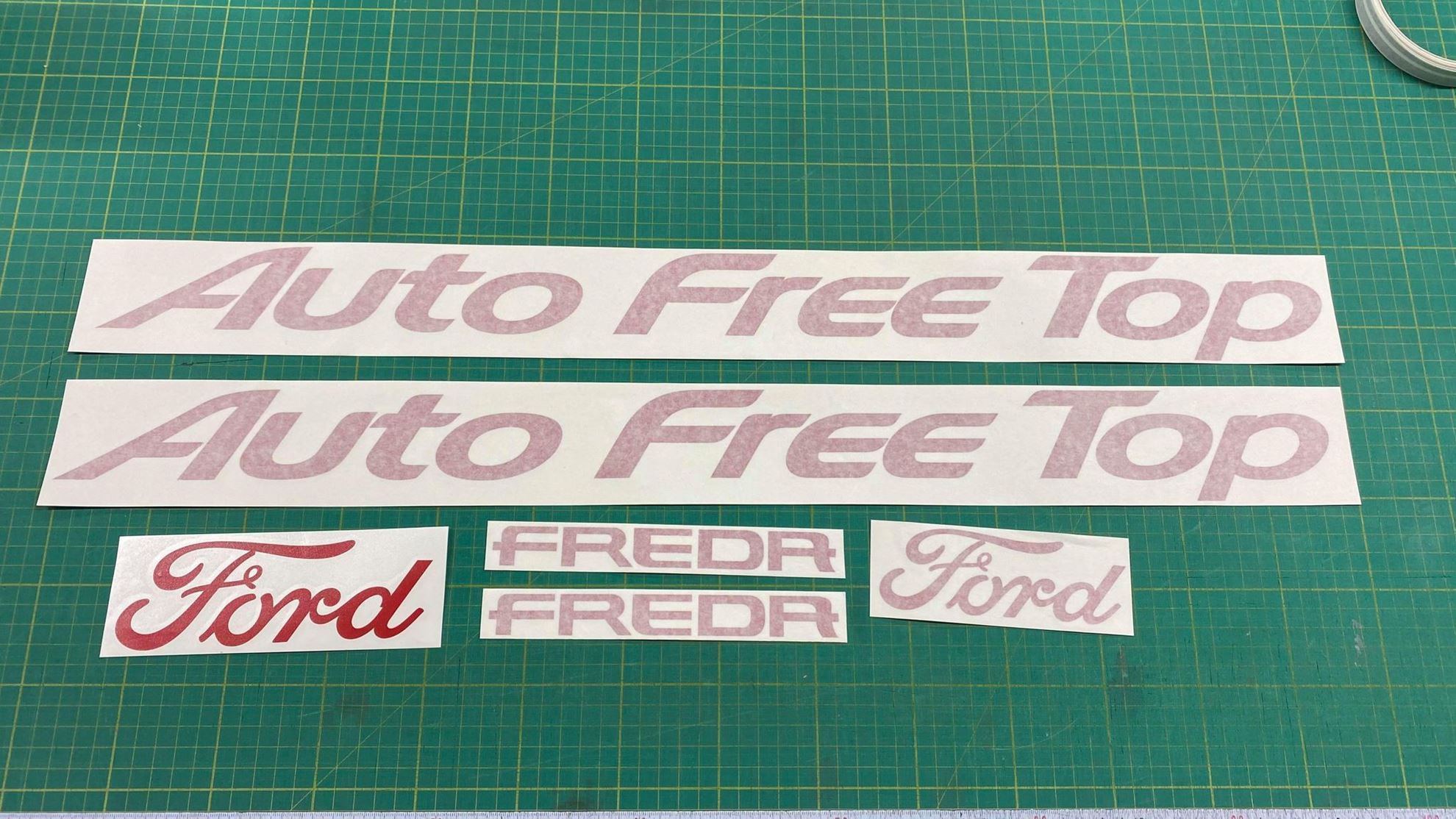 Zen Graphics - Ford Freda Graphics Kit Pin Stripes / Decals