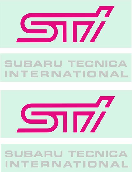 Picture of Impreza Bug Eye eye fog cover Decals / stickers Silver