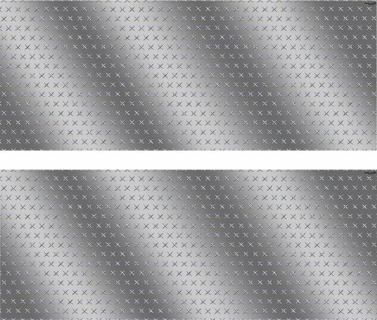 Picture of Diamond Plate Charcoal Decals / Stickers