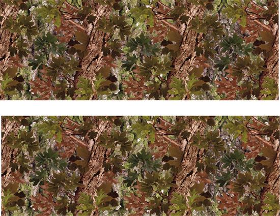 Picture of Green Oak Camo Decals / Stickers