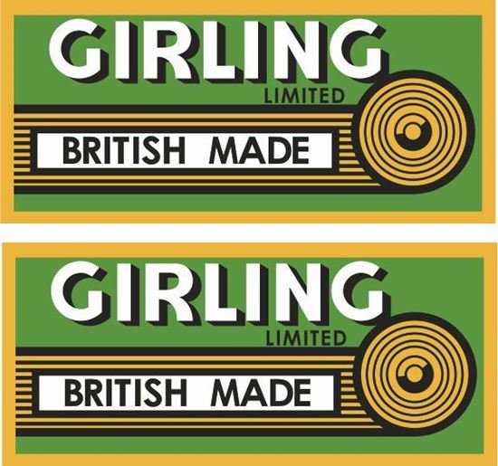 Picture of Jaguar Girling Shock Absorber Decals / Stickers