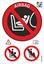 Picture of BMW 2015 - 218 Passengers Air Bag Warning Label / Sticker