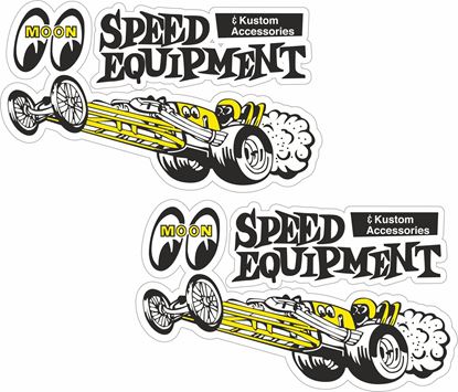 Picture of Moon Eyes Speed Equipment Decals / Stickers