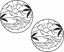 Picture of Sea Wave, Mountain and Sky Decals  / Stickers