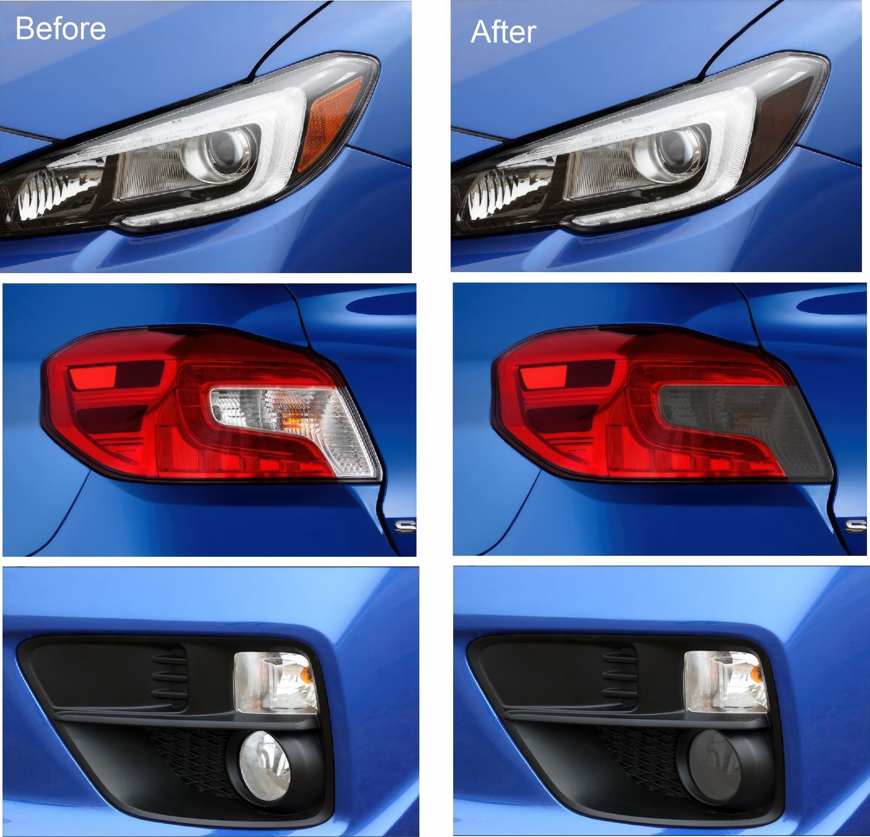 Zen Graphics Subaru WRX STI 201420 Fog, Repeater and Tail Light